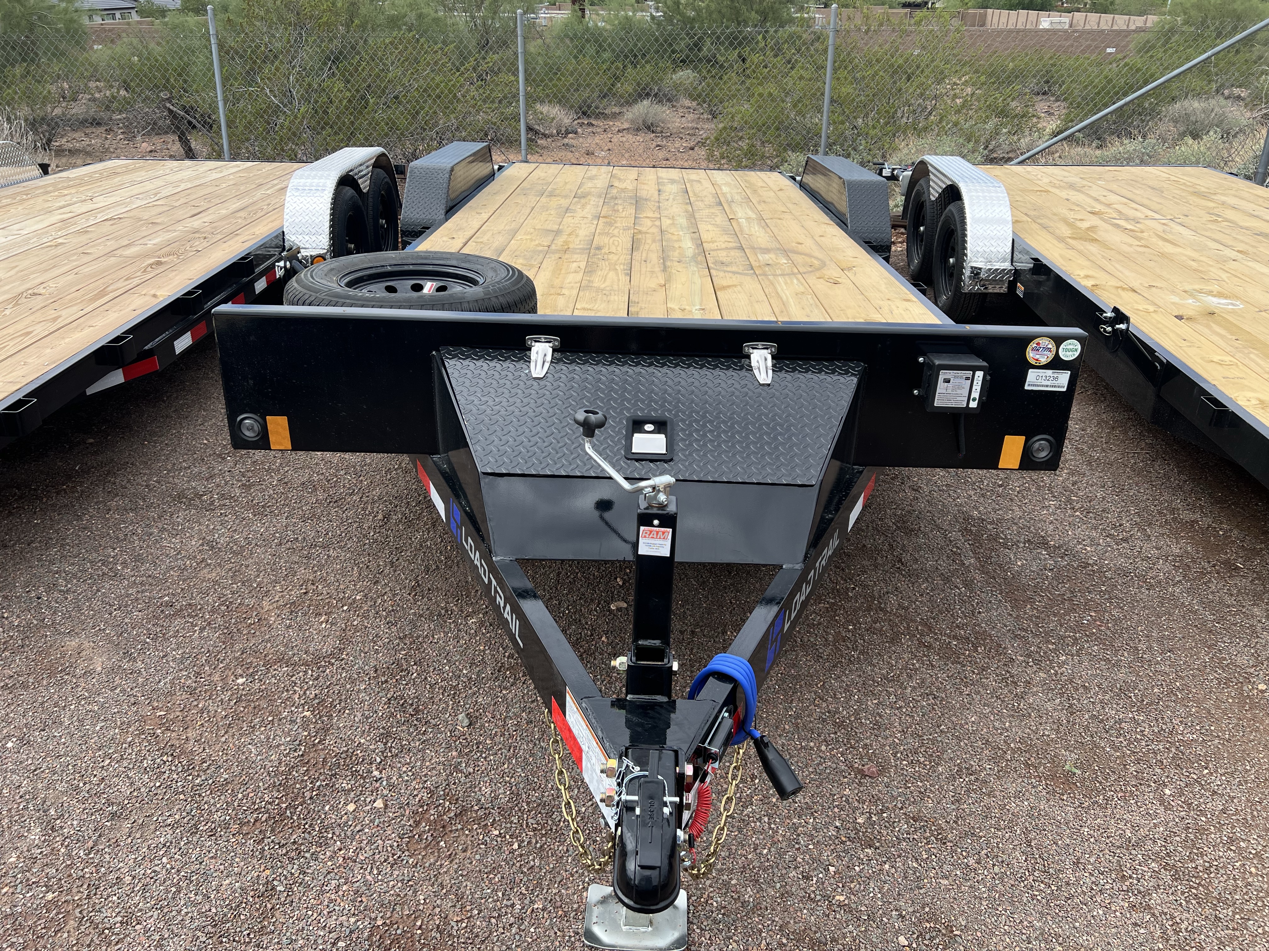 Load Trail 20x83 Tandem Axle Car Hauler, 10K GVWR, Slide In Ramps