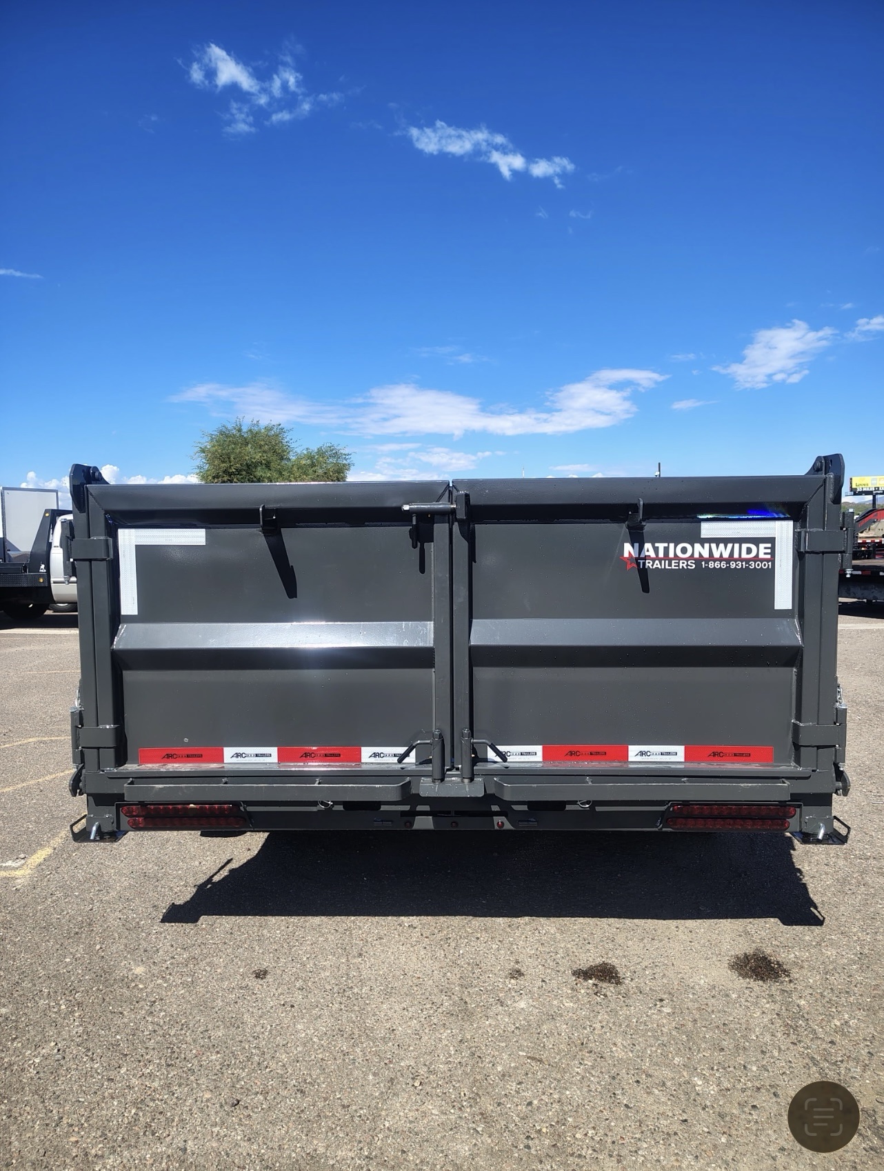 ARC Trailers 16'x83" Gooseneck Telescopic Dump Trailer w/ 36" Sides (GDT)