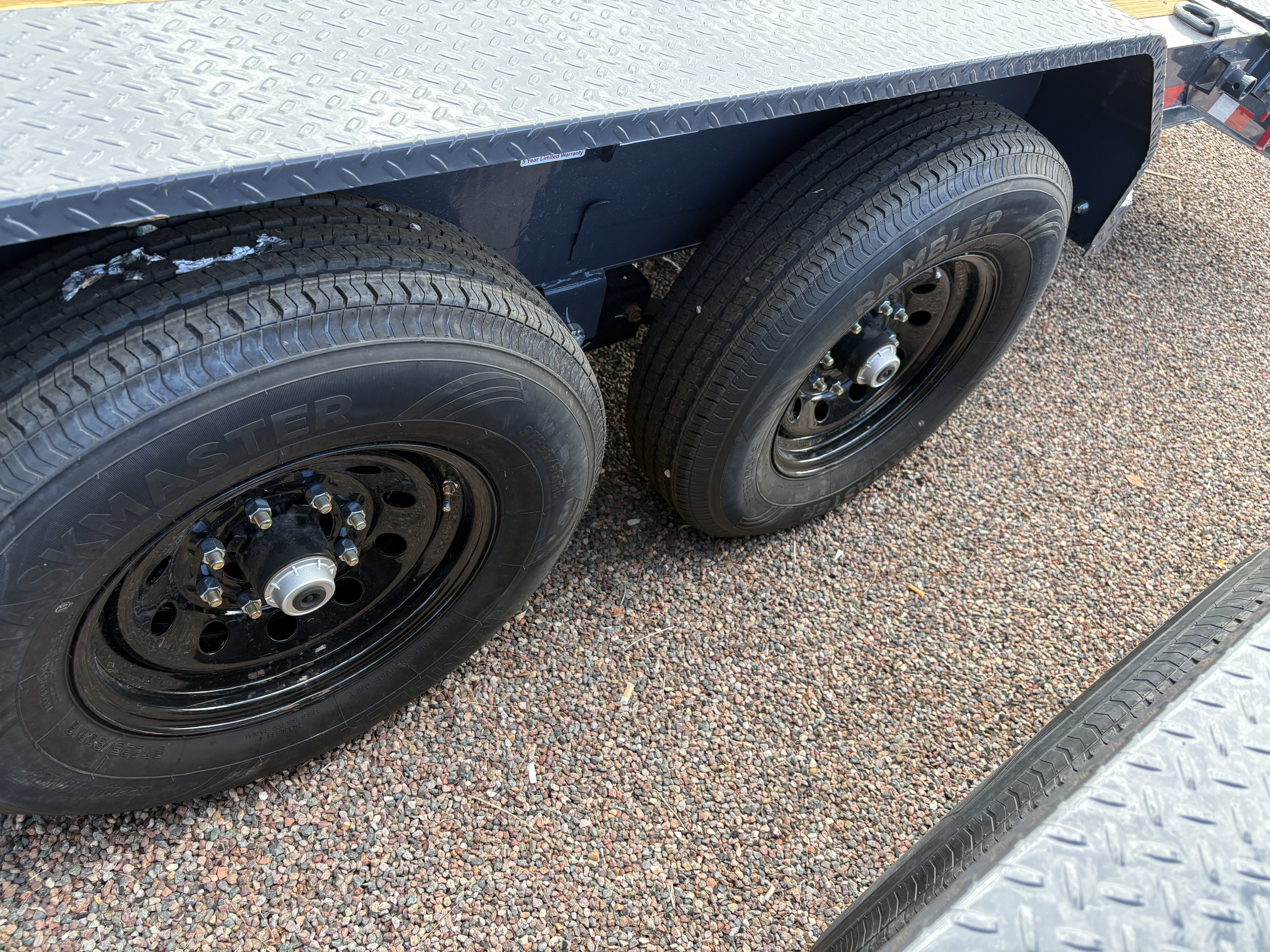 Norstar 20x83 IronBull, Tandem Axle, 14K GVWR, Rampage Ramps