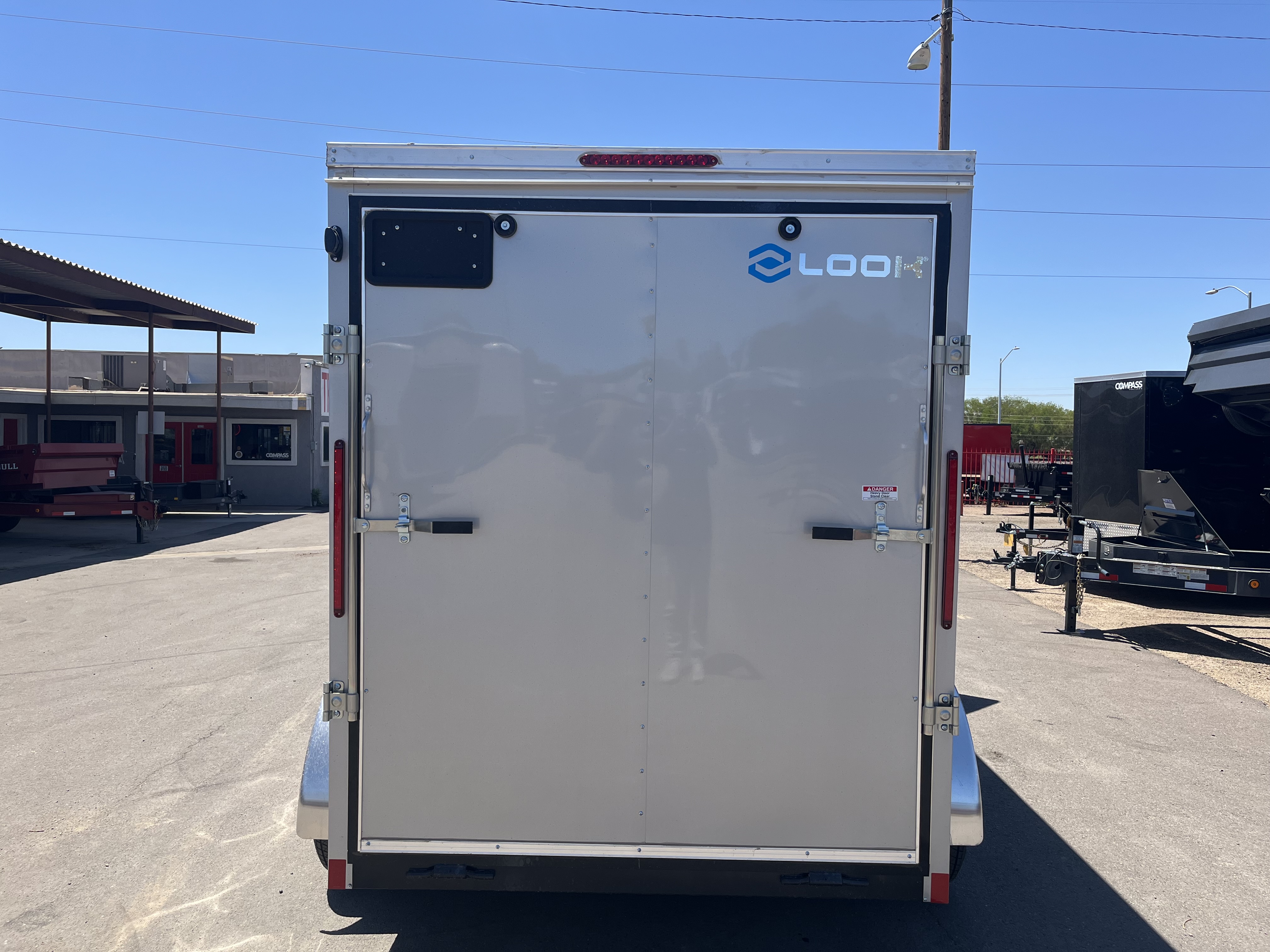 Look 12x6 ST DLX, 7K GVWR, Ramp Door