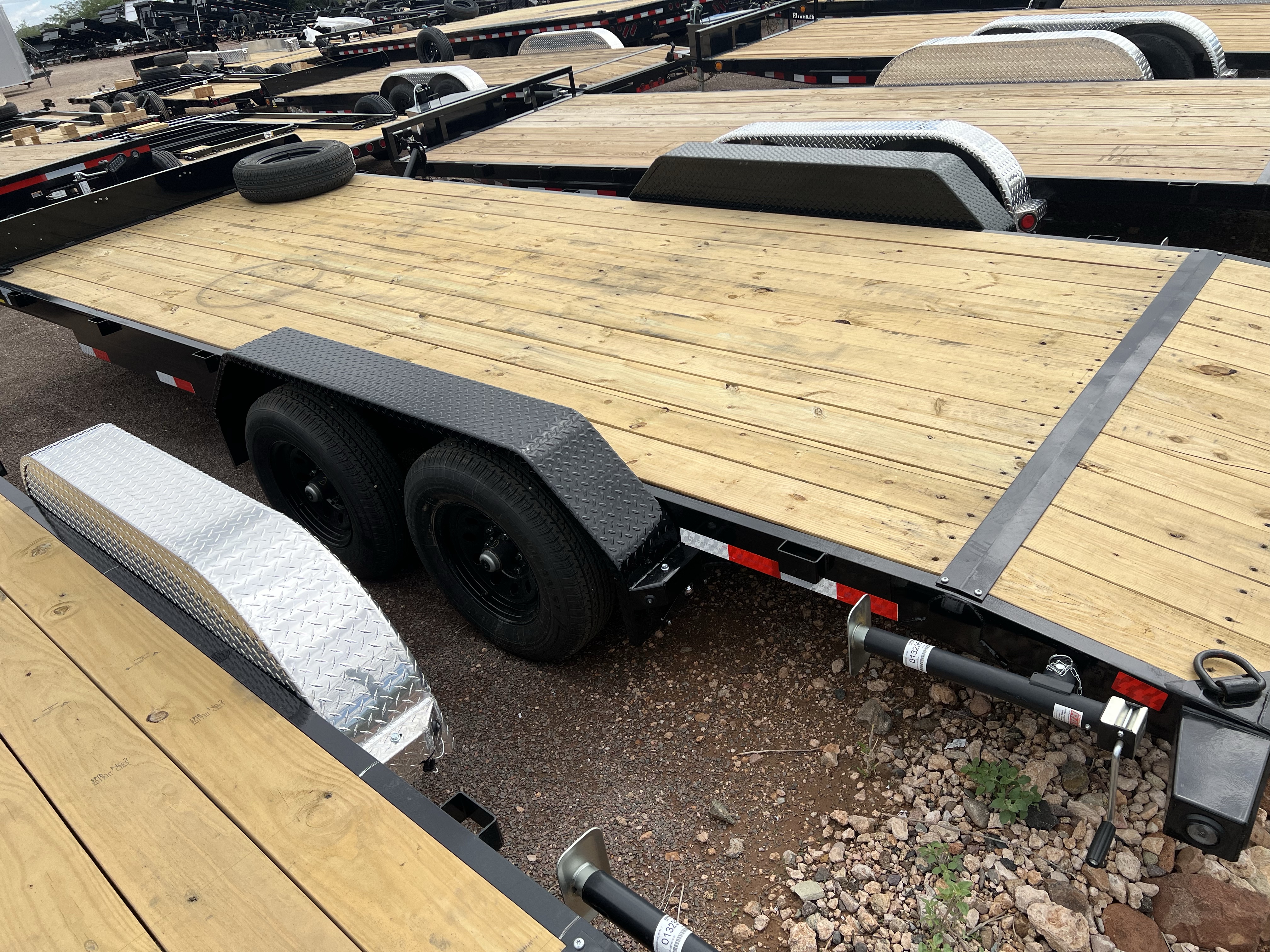 Load Trail 20x83 Tandem Axle Car Hauler, 10K GVWR, Slide In Ramps